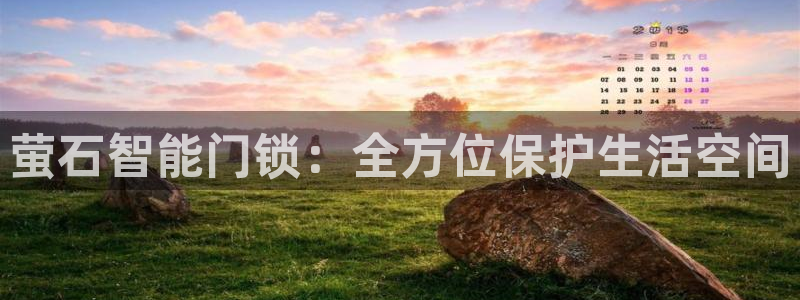 金年会退款：萤石智能门锁：全方位保护生活空间