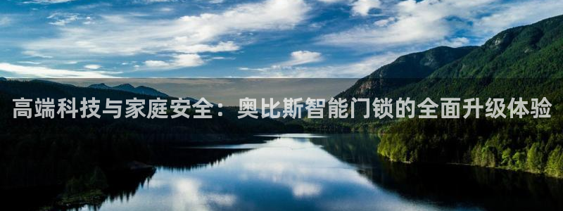 金年会ios下载：高端科技与家庭安全：奥比斯智能门锁的全面升