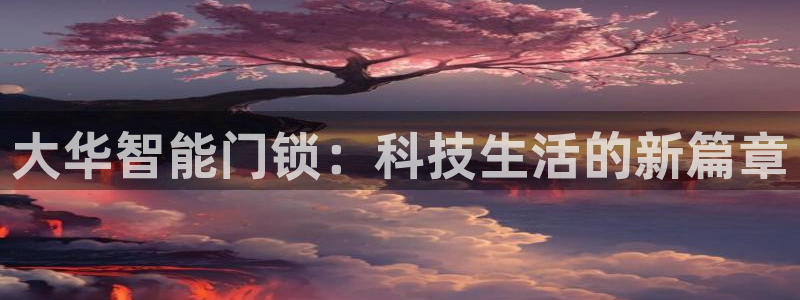 金年会能提款吗：大华智能门锁：科技生活的新篇章