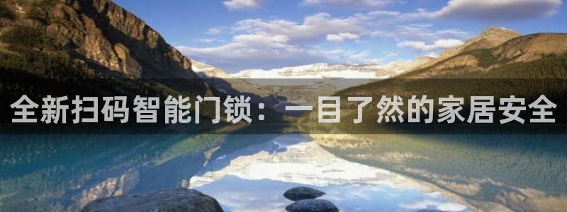 金年会投注官网：全新扫码智能门锁：一目了然的家居安全