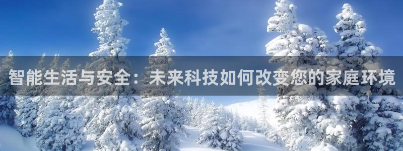 金年会国际：智能生活与安全：未来科技如何改变您的家庭环境