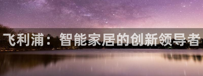 金年会官方网站：飞利浦：智能家居的创新领导者