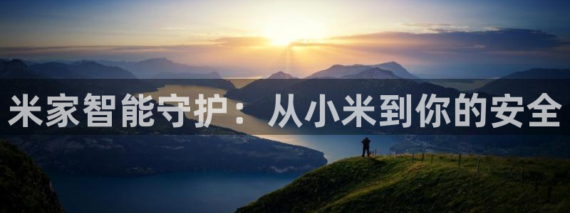 金年会官方体育登录入口：米家智能守护：从小米到你的安全