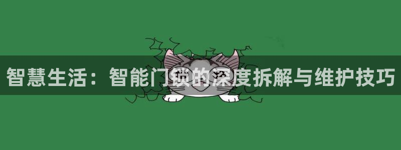 金年会 1080P：智慧生活：智能门锁的深度拆解与维护技巧