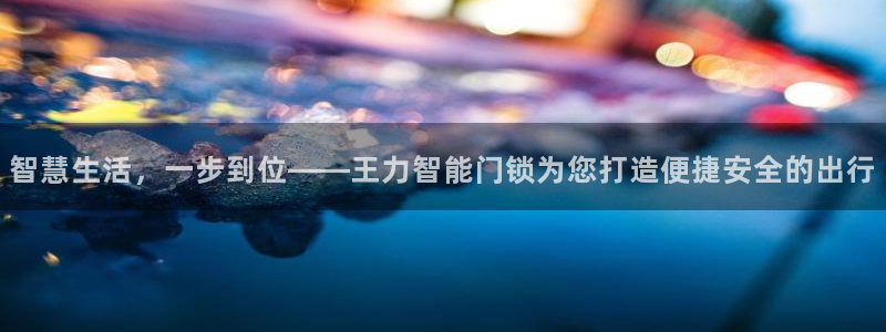 金年会入口网站：智慧生活，一步到位——王力智能门锁为您打造便