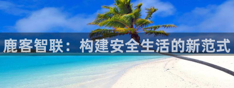 金年会金字招牌：鹿客智联：构建安全生活的新范式
