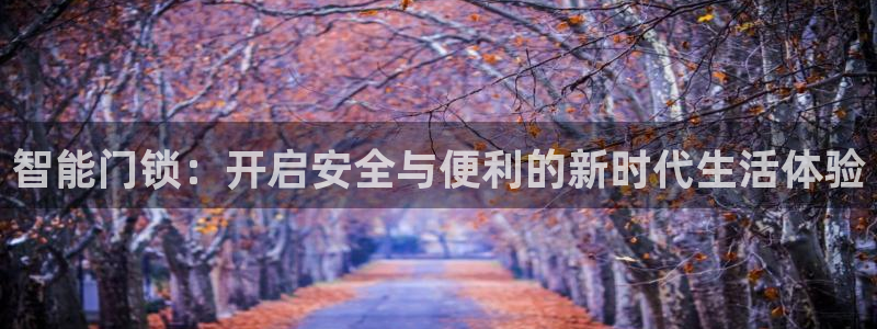金年会是啥：智能门锁：开启安全与便利的新时代生活体验