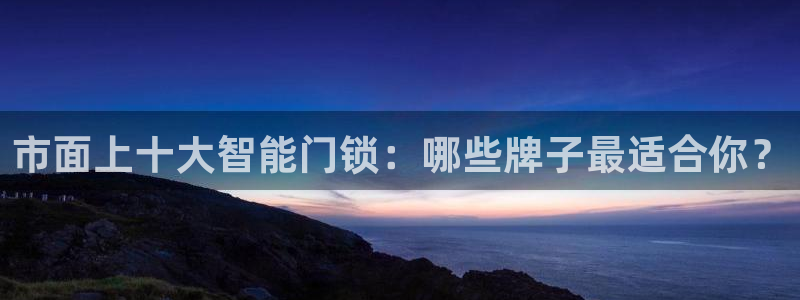 金年会注册：市面上十大智能门锁：哪些牌子最适合你？