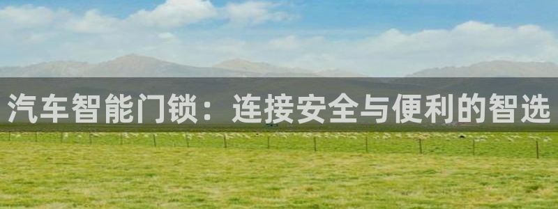 金年会吧：汽车智能门锁：连接安全与便利的智选