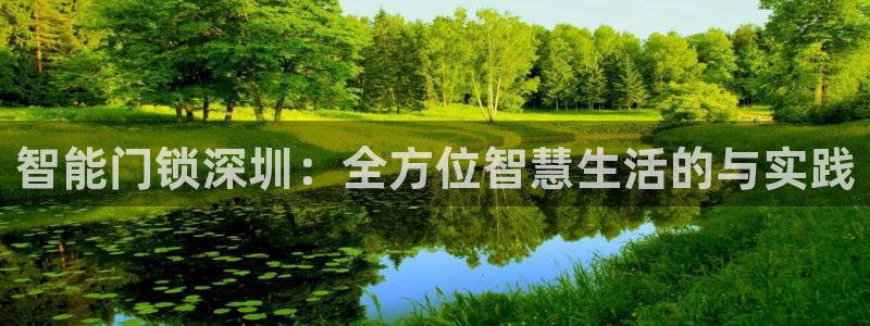 金年会体育官方网站入口：智能门锁深圳：全方位智慧生活的与实践
