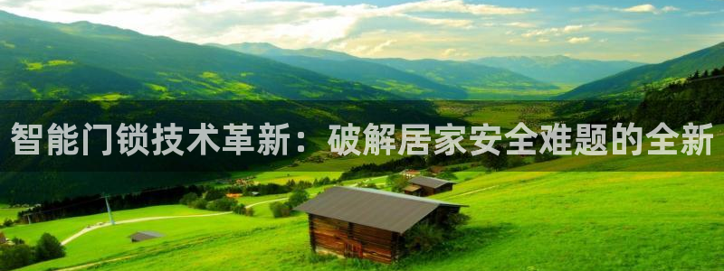 金年会101：智能门锁技术革新：破解居家安全难题的全新