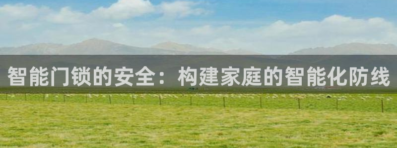 金年会原名：智能门锁的安全：构建家庭的智能化防线