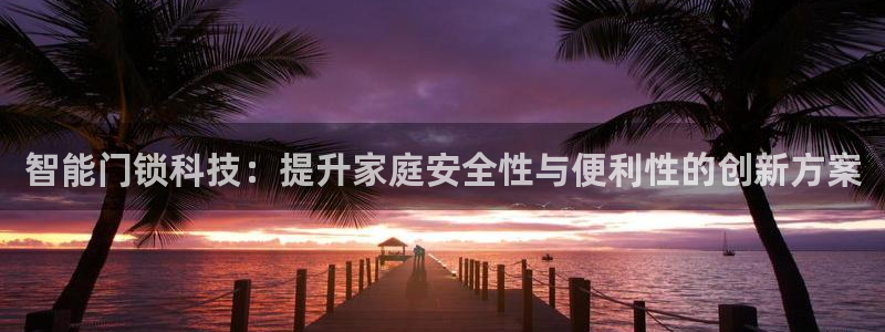 金年会体育金年会官网：智能门锁科技：提升家庭安全性与便利性的